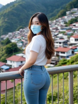 [高清套图]丰满的牛仔裤美女[13p]